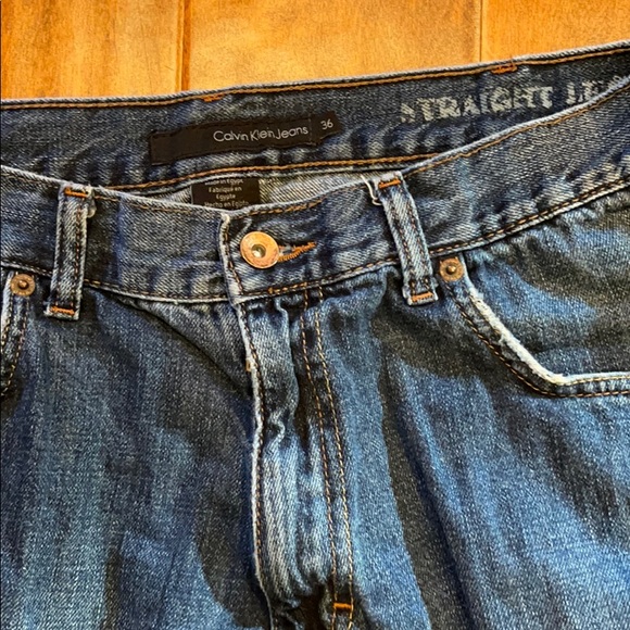 🔴- Calvin Klein Jeans straight leg W36 L32 - Picture 3 of 3